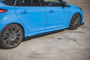 RACING DURABILITY SIDE SKIRTS DIFFUSERS + FLAPS FORD FOCUS RS MK3