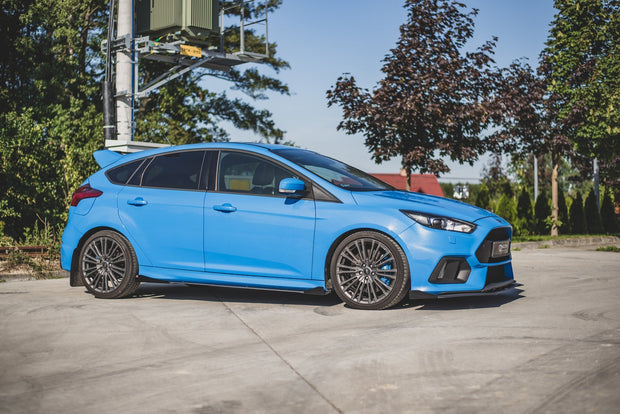 RACING DURABILITY SIDE SKIRTS DIFFUSERS + FLAPS FORD FOCUS RS MK3