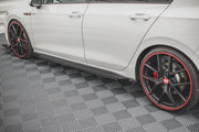 RACING DURABILITY SIDE SKIRTS DIFFUSERS + FLAPS VOLKSWAGEN GOLF 8 GTI / GTI CLUBSPORT / R-LINE