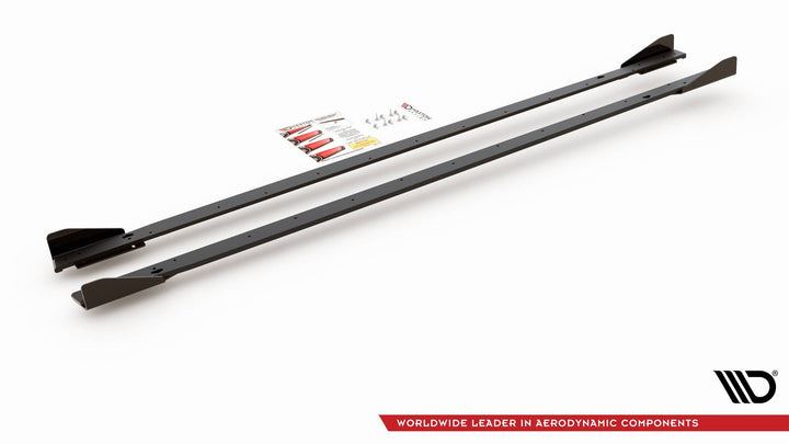 RACING DURABILITY SIDE SKIRTS DIFFUSERS + FLAPS VOLKSWAGEN GOLF 8 GTI / GTI CLUBSPORT / R-LINE