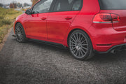 RACING DURABILITY SIDE SKIRTS DIFFUSERS + FLAPS VOLKSWAGEN GOLF GTI MK6