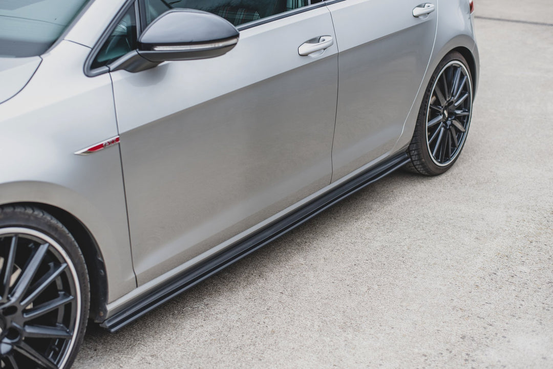 RACING DURABILITY SIDE SKIRTS DIFFUSERS VW GOLF 7 GTI