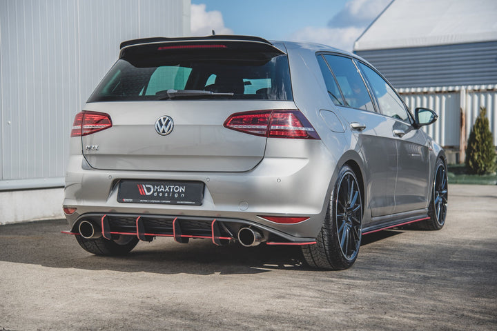 RACING DURABILITY SIDE SKIRTS DIFFUSERS VW GOLF 7 GTI