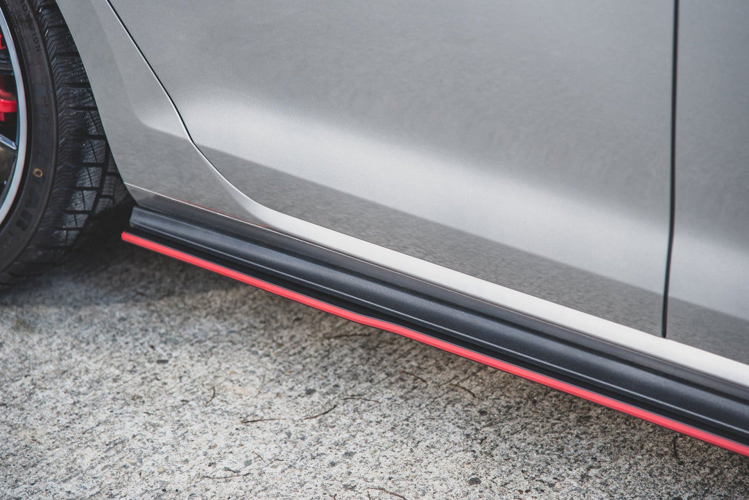 RACING DURABILITY SIDE SKIRTS DIFFUSERS VW GOLF 7 GTI