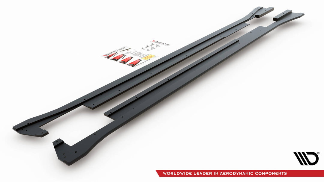 RACING DURABILITY SIDE SKIRTS DIFFUSERS VOLKSWAGEN ARTEON R-LINE