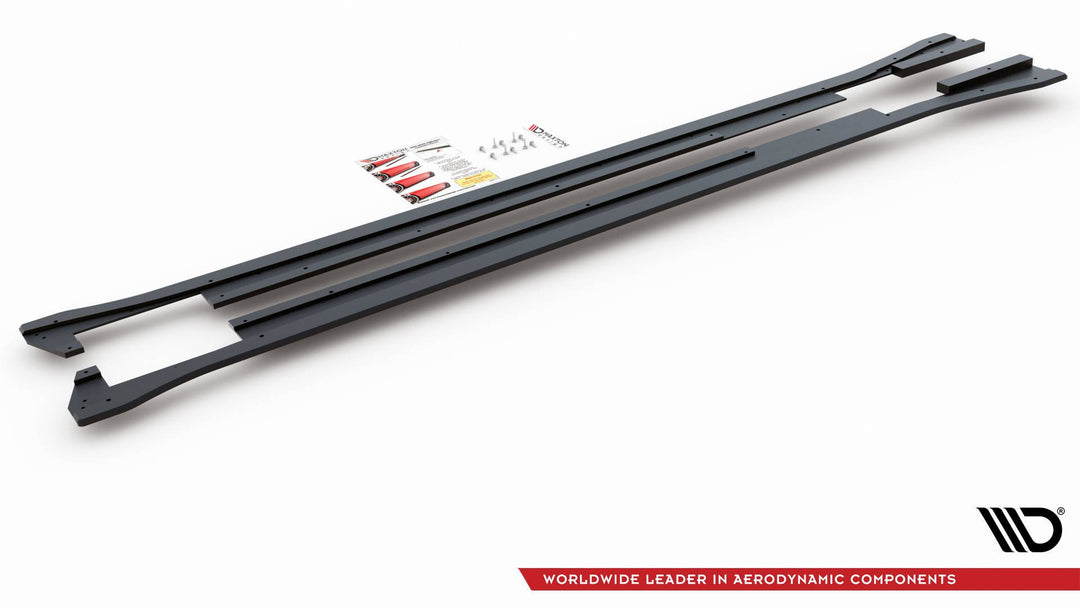 RACING DURABILITY SIDE SKIRTS DIFFUSERS VOLKSWAGEN ARTEON R-LINE