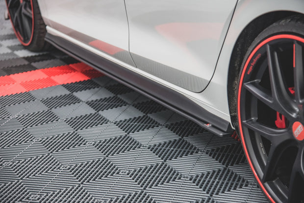 RACING DURABILITY SIDE SKIRTS DIFFUSERS VOLKSWAGEN GOLF 8 GTI / GTI CLUBSPORT / R-LINE