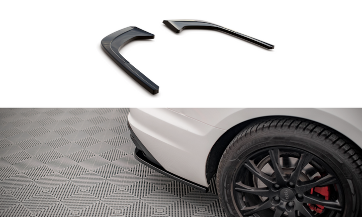 REAR SIDE SPLITTERS AUDI A4 B9 FACELIFT