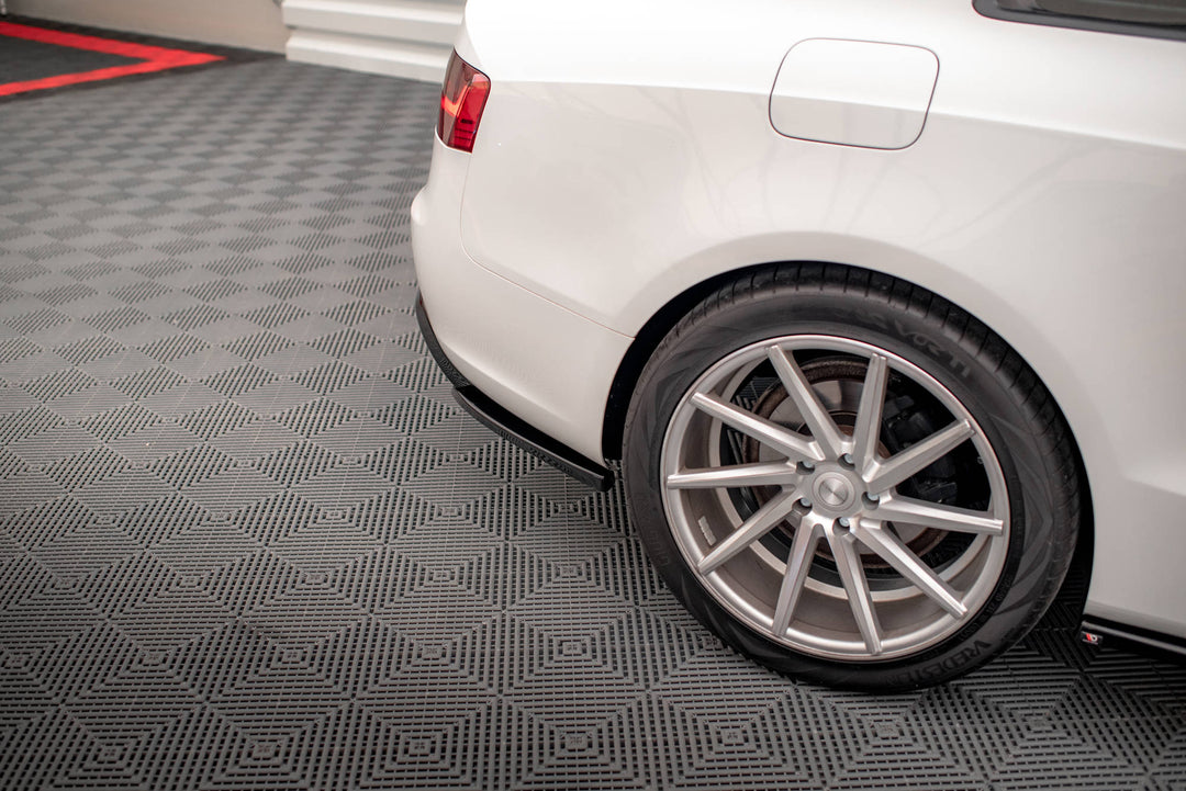 REAR SIDE SPLITTERS AUDI A5 COUPE 8T FACELIFT (Set for Maxton Valance)