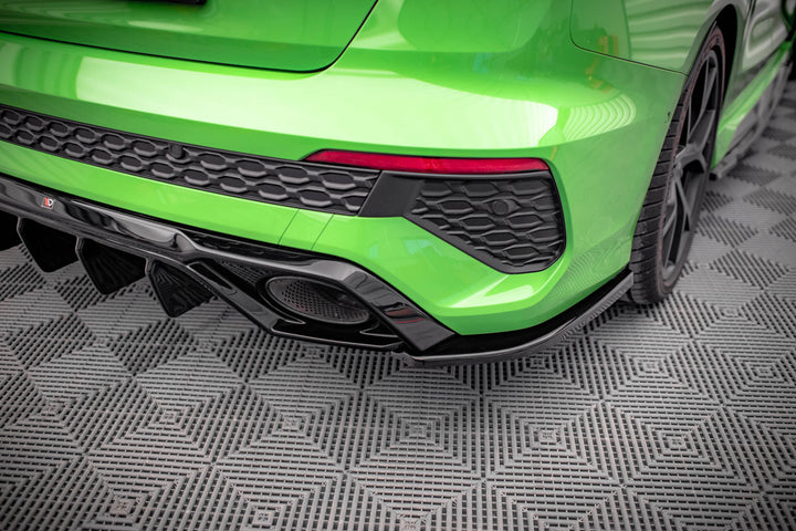 REAR SIDE SPLITTERS AUDI RS3 SEDAN 8Y