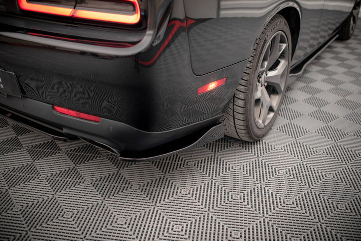REAR SIDE SPLITTERS DODGE CHALLENGER RT MK3 FACELIFT