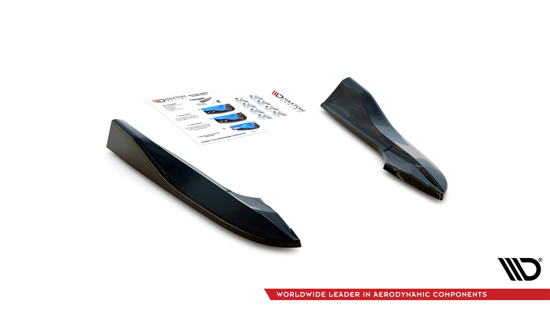 REAR SIDE SPLITTERS DODGE CHALLENGER RT MK3 FACELIFT – Maxton Design USA