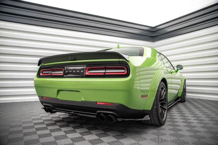 REAR SIDE SPLITTERS DODGE CHALLENGER SRT HELLCAT WIDEBODY MK3