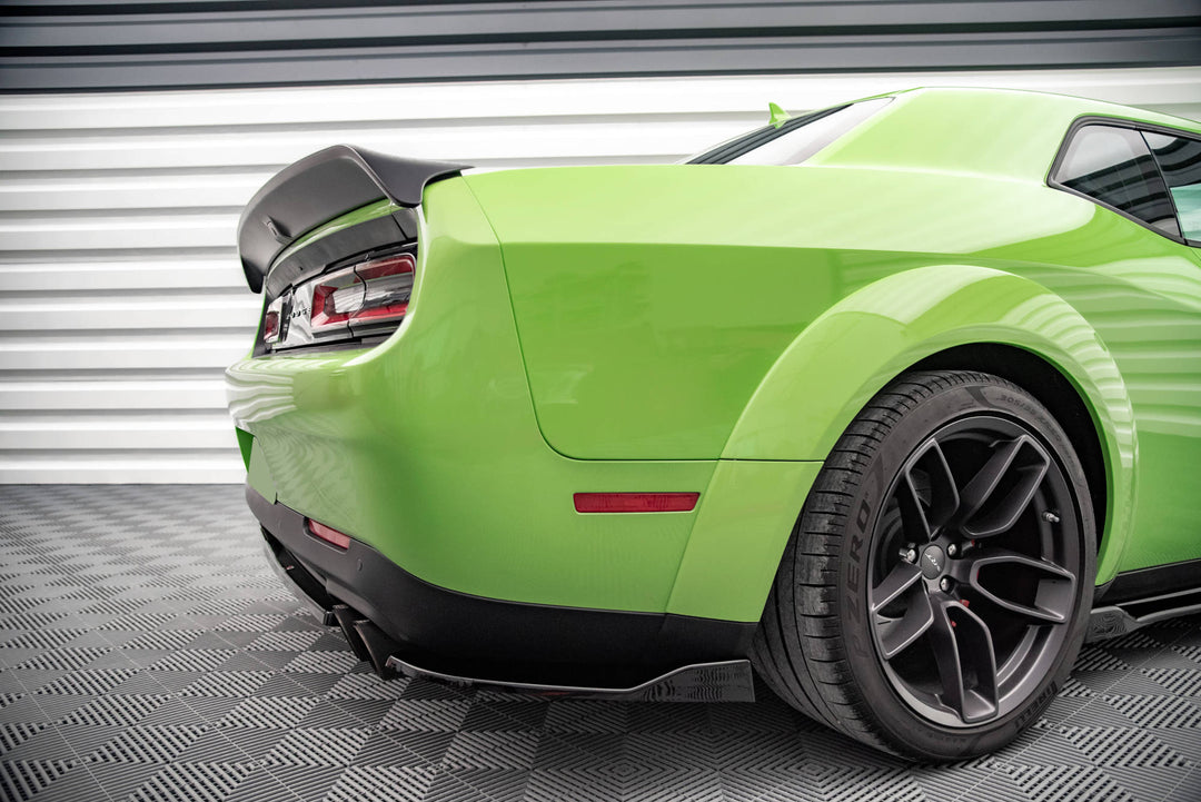 REAR SIDE SPLITTERS DODGE CHALLENGER SRT HELLCAT WIDEBODY MK3