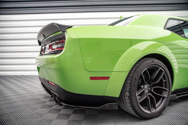 REAR SIDE SPLITTERS DODGE CHALLENGER SRT HELLCAT WIDEBODY MK3