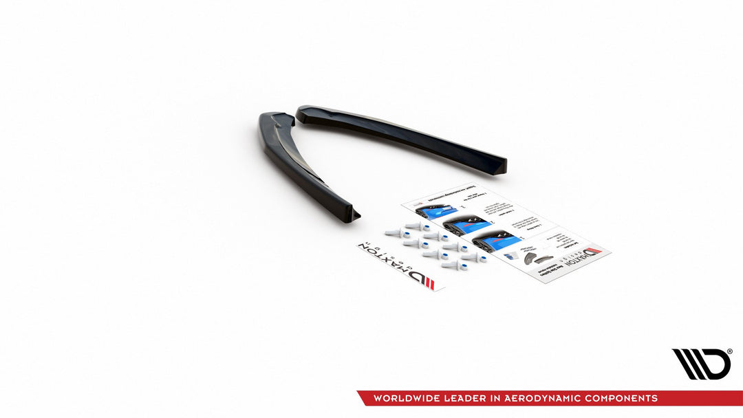 REAR SIDE SPLITTERS FIAT 124 SPIDER ABARTH