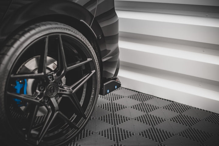 REAR SIDE SPLITTERS + FLAPS V.2 VOLKSWAGEN GOLF R MK8