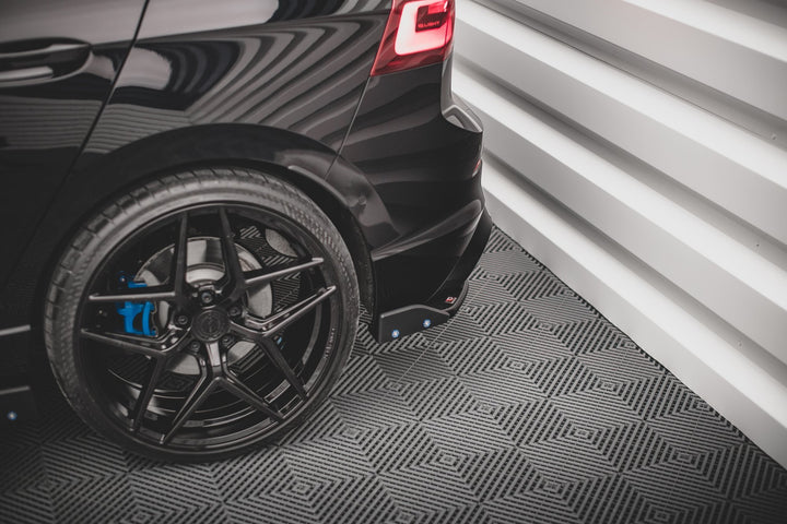 REAR SIDE SPLITTERS + FLAPS V.2 VOLKSWAGEN GOLF R MK8