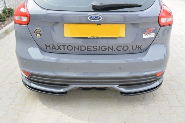 REAR SIDE SPLITTERS FORD FOCUS ST MK3 FL