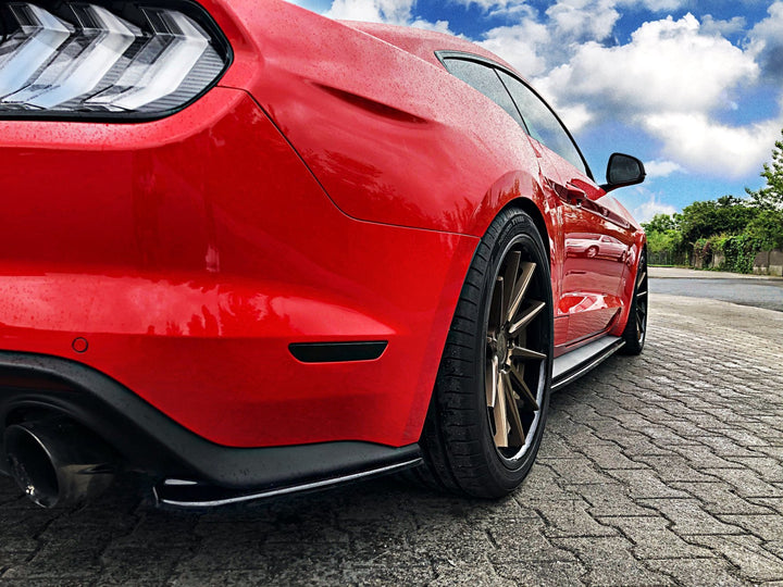 REAR SIDE SPLITTERS FORD MUSTANG MK. 6 FACELIFT