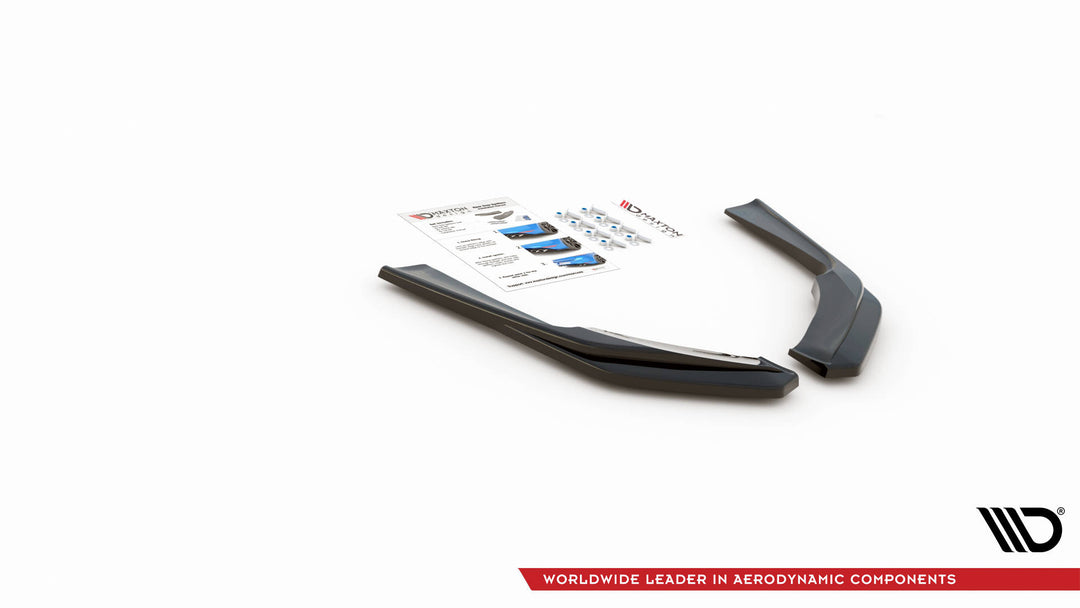 REAR SIDE SPLITTERS INFINITI Q60 S MK2
