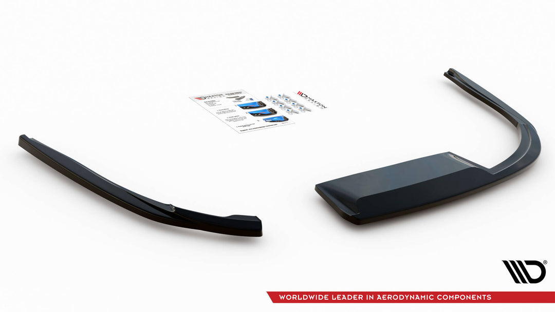REAR SIDE SPLITTERS JAGUAR XF R-SPORT MK2
