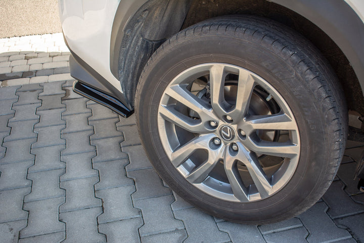 REAR SIDE SPLITTERS LEXUS NX FACELIFT(HYBRID)
