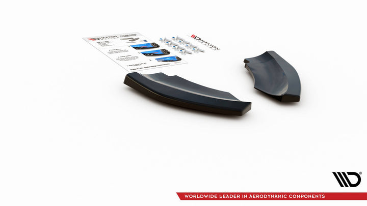 REAR SIDE SPLITTERS MINI COUNTRYMAN MK2 F60 JCW