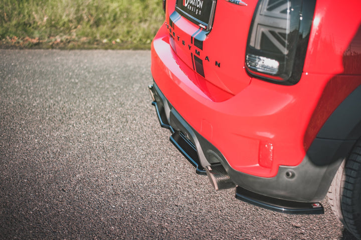 REAR SIDE SPLITTERS MINI COUNTRYMAN MK2 F60 JCW