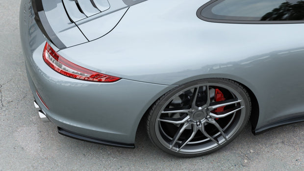 REAR SIDE SPLITTERS PORSCHE 911 CARRERA 991