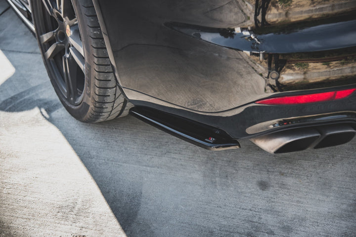 REAR SIDE SPLITTERS PORSCHE PANAMERA TURBO 970 FACELIFT
