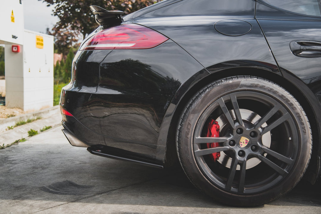 REAR SIDE SPLITTERS PORSCHE PANAMERA TURBO 970 FACELIFT