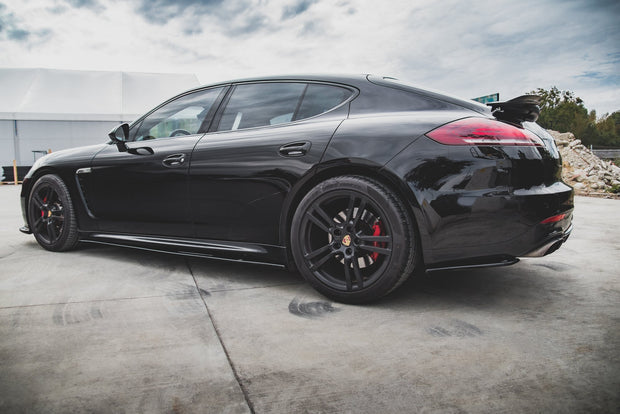 REAR SIDE SPLITTERS PORSCHE PANAMERA TURBO 970 FACELIFT