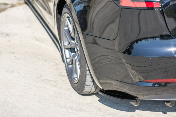 REAR SIDE SPLITTERS TESLA MODEL 3