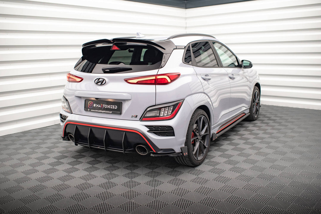 Rear Side Splitters V.1 + Flaps Hyundai Kona N Mk2