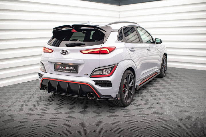 Rear Side Splitters V.1 + Flaps Hyundai Kona N Mk2
