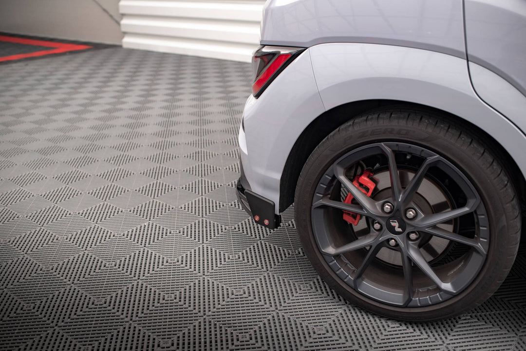 Rear Side Splitters V.1 + Flaps Hyundai Kona N Mk2