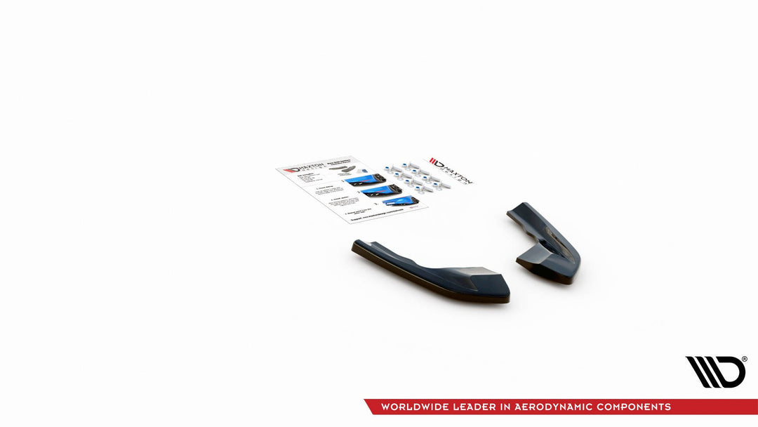 REAR SIDE SPLITTERS V.1 FOR VOLKSWAGEN GOLF R MK8