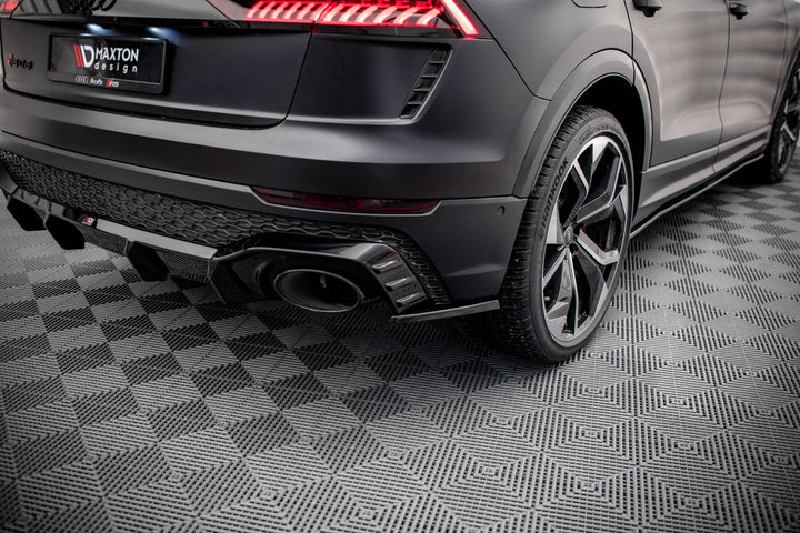 REAR SIDE SPLITTERS V.2 AUDI RSQ8 MK1 (set for Maxton valance)