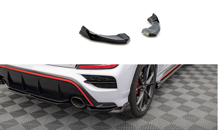 REAR SIDE SPLITTERS V.2 HYUNDAI KONA MK1