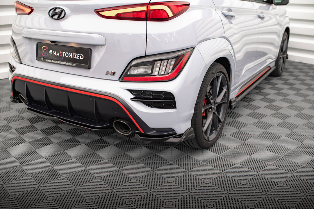 REAR SIDE SPLITTERS V.2 HYUNDAI KONA MK1