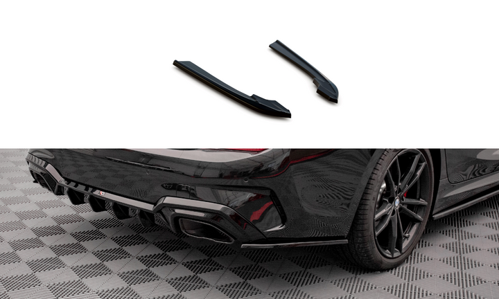 REAR SIDE SPLITTERS V.3 BMW 3 M-PACK / M340 G20 / G21 (set for Maxton Valance)
