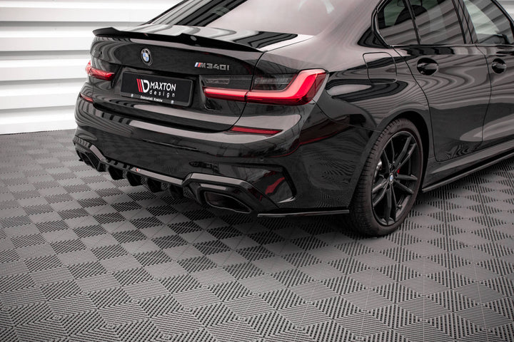 REAR SIDE SPLITTERS V.3 BMW 3 M-PACK / M340 G20 / G21 (set for Maxton Valance)