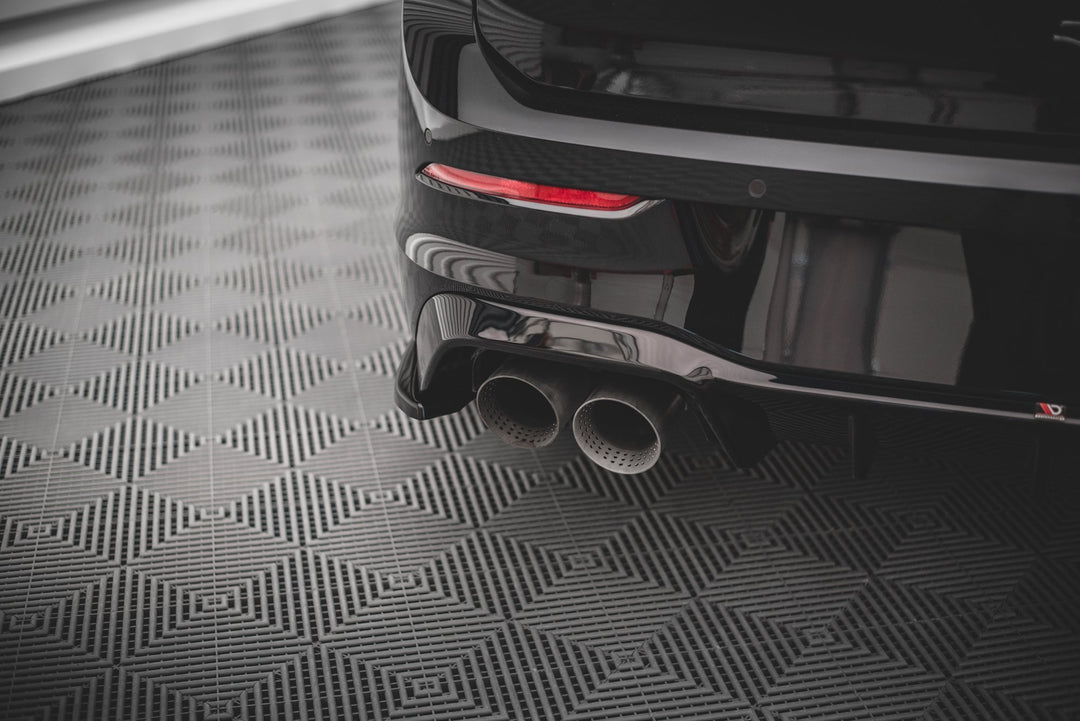 REAR SIDE SPLITTERS V.3 FOR VOLKSWAGEN GOLF R MK8 (SET FOR MAXTON VALANCE V1)