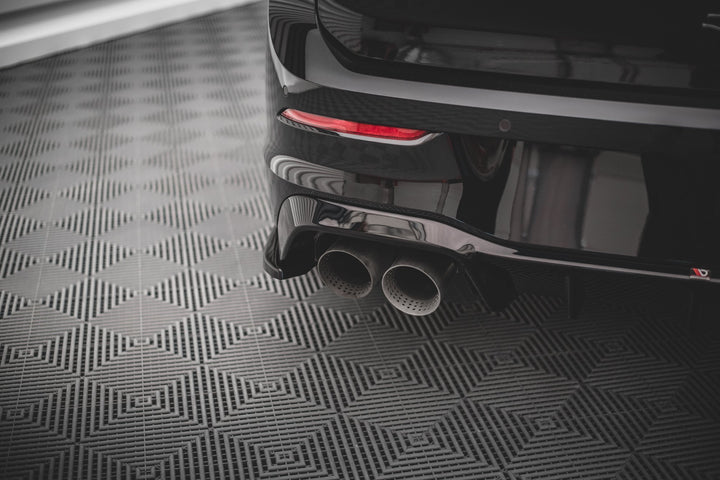 REAR SIDE SPLITTERS V.3 FOR VOLKSWAGEN GOLF R MK8 (SET FOR MAXTON VALANCE V1)