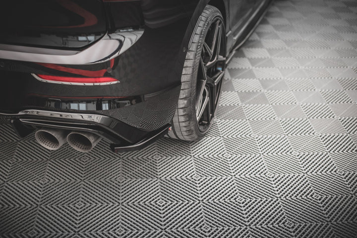 REAR SIDE SPLITTERS V.4 FOR VOLKSWAGEN GOLF R MK8 (SET FOR MAXTON VALANCE V.2)