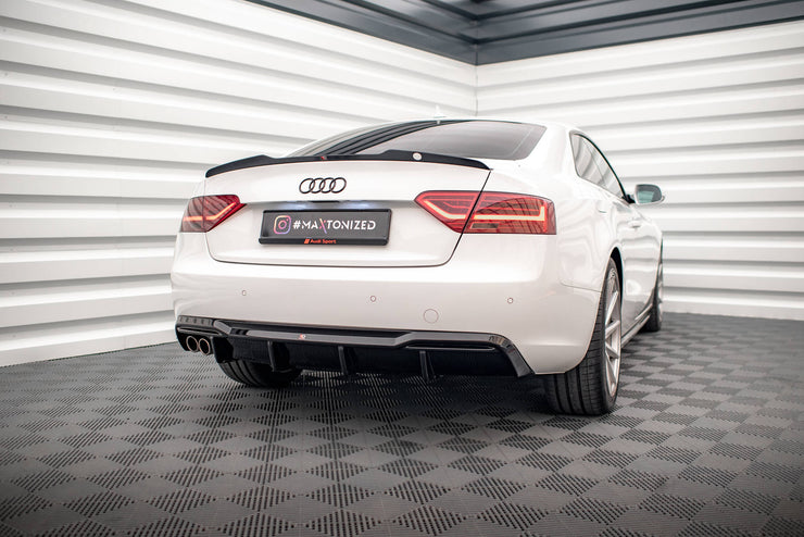 Rear Valance Audi A5 S-Line Coupe / Sportback 8T Facelift (Single side dual exhaust version)