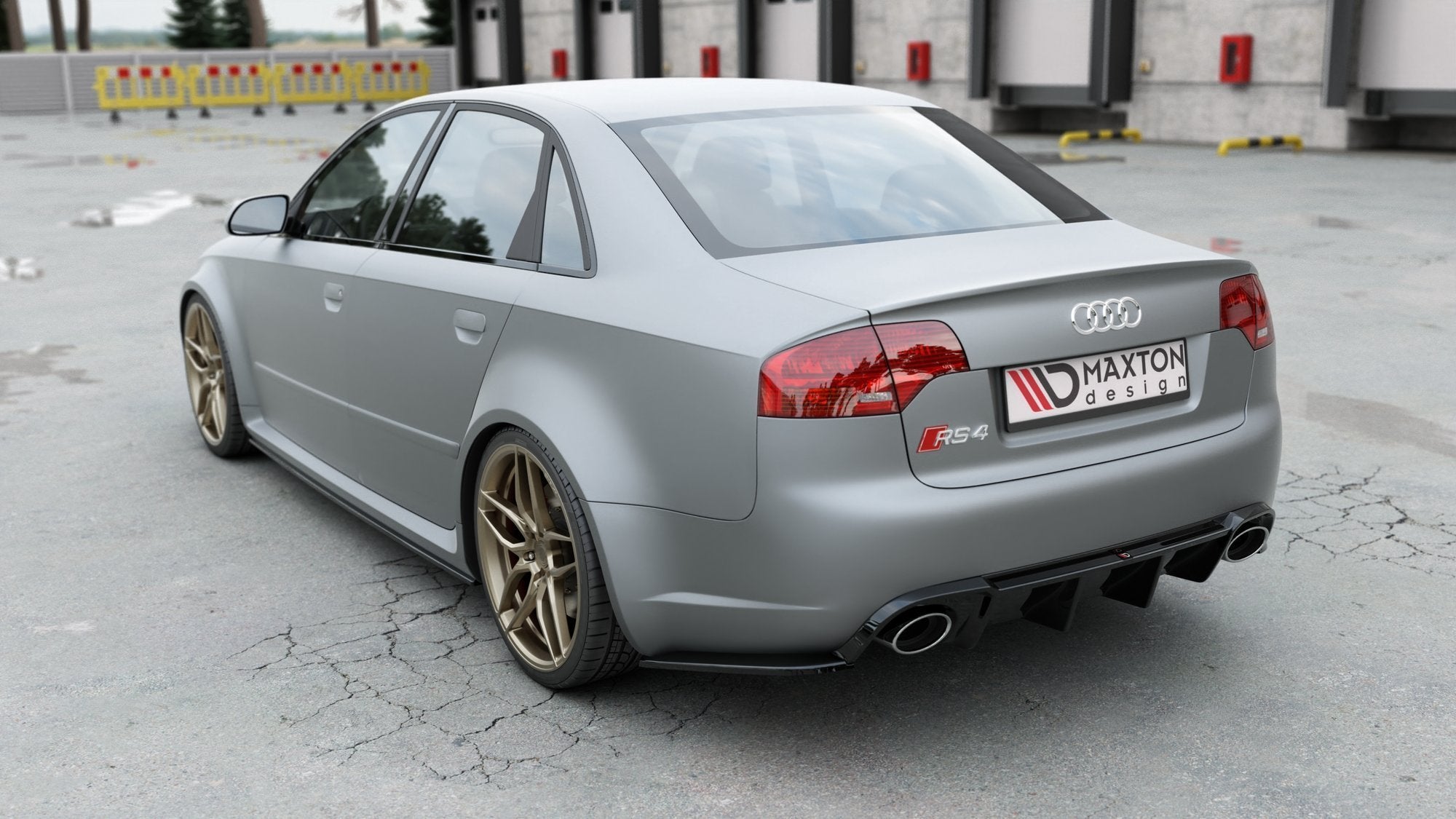 REAR DIFFUSER AUDI RS4 B7 – Maxton Design USA