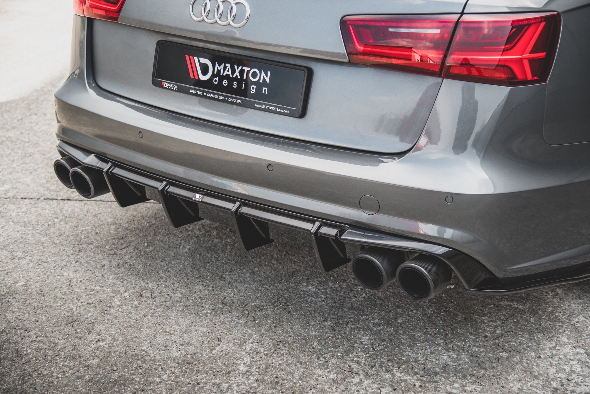 Rear Bumper Valance For 2005-2008 Audi A6 Quattro Sedan (US Built) - Primed