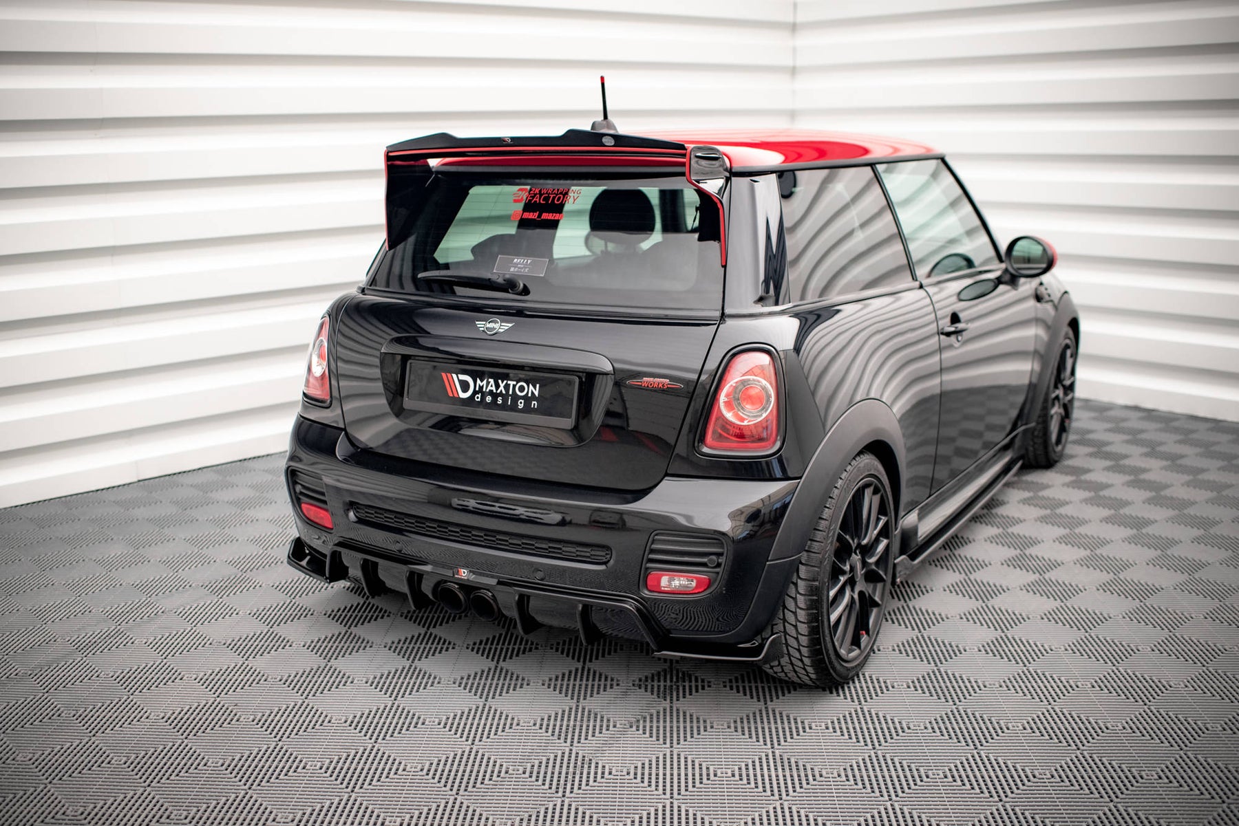 REAR VALANCE MINI COOPER JOHN COOPER WORKS R56 – Maxton Design USA